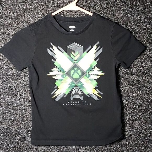 Old Navy Small 6/7 X-Box Graphic Tee Shirt T-Shirt - Picture 2 of 11